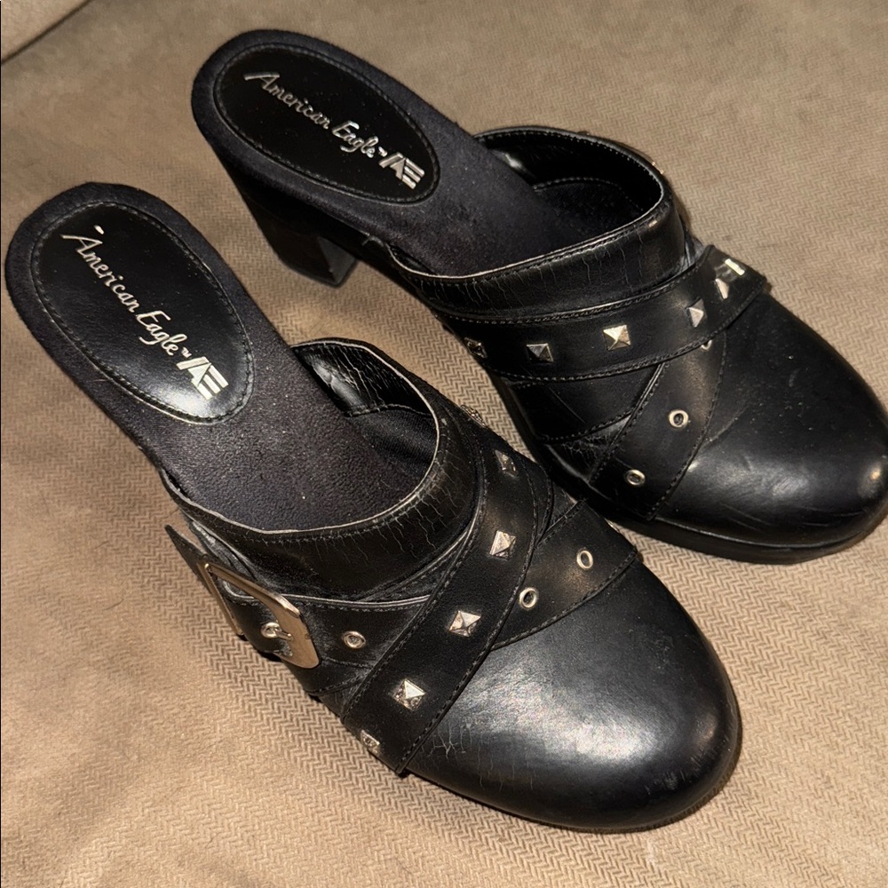 American Eagle Y2K Mules
